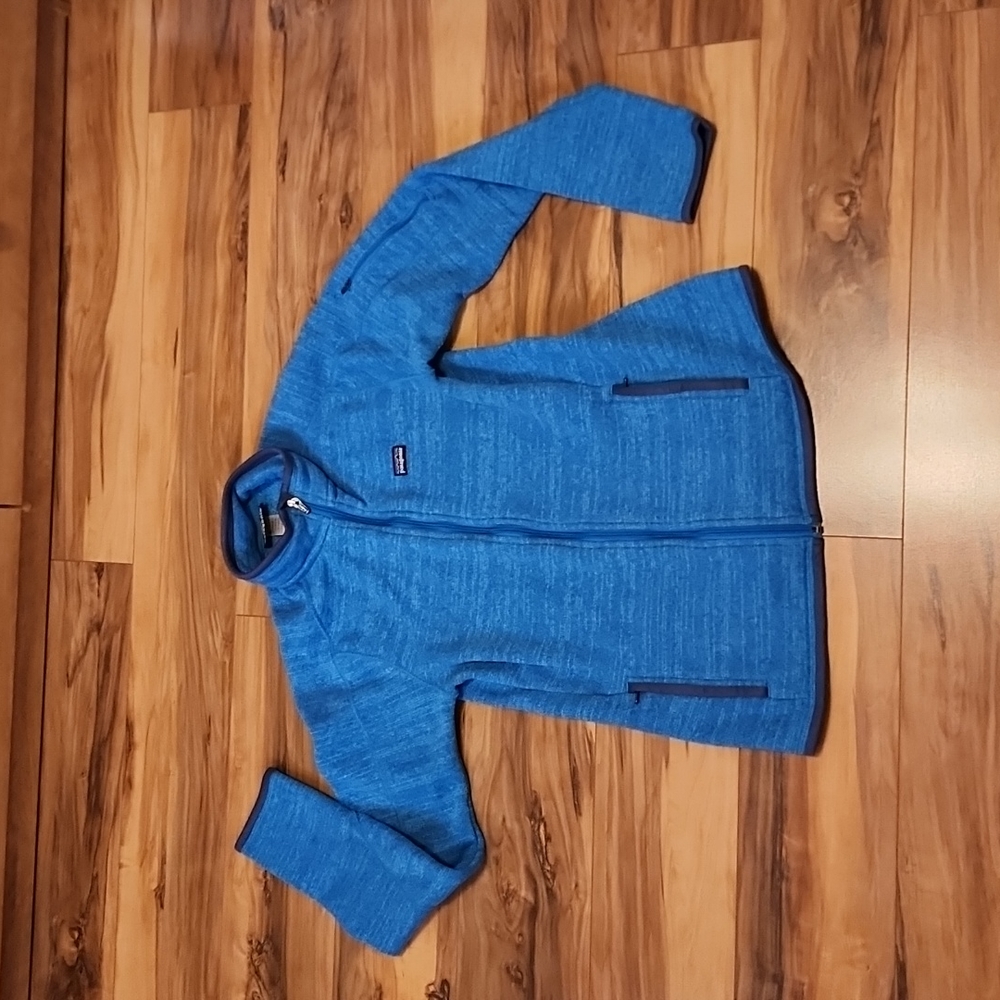 Patagonia Women's Better Sweater Fleece Full Zip Jacket Oasis Blue
